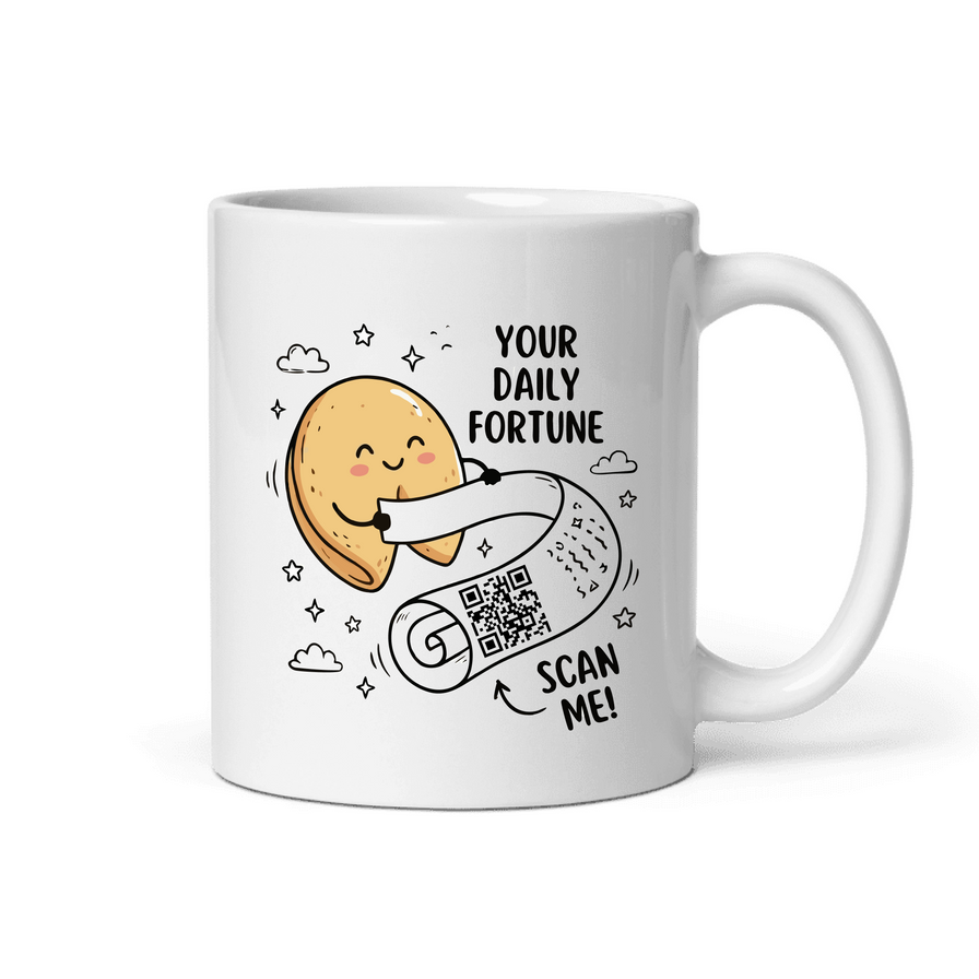 Mug Fortune Cookie - Fortune du Jour & Numéros Chanceux