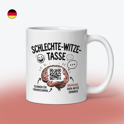 Schlechte-Witze-Tasse - 1000 Scannbare Witze, Jeden Tag ein Neuer