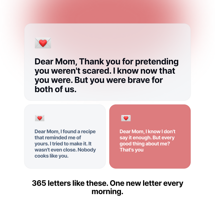 365 Briefe an Mama - Interaktive QR-Tasse, Jeden Tag eine Neue Nachricht
