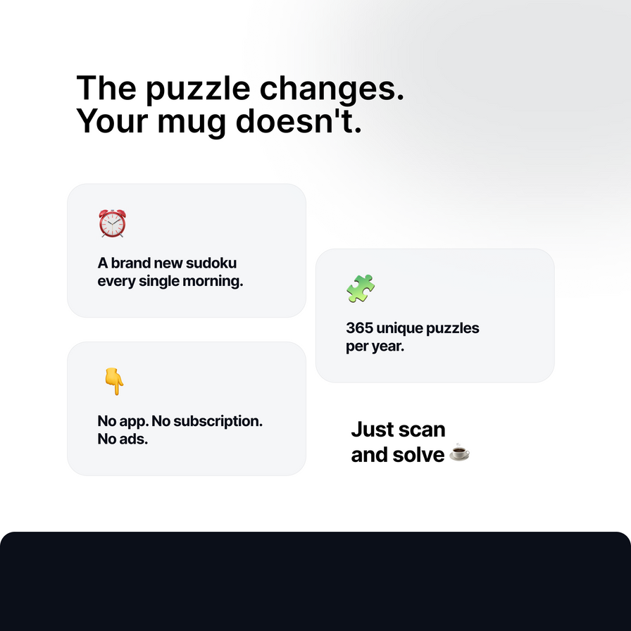 Mug Sudoku - 365 Puzzles, Un Nouveau Chaque Matin