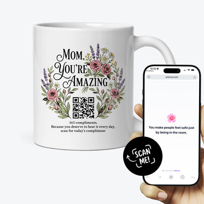 Mug Compliments pour Maman - 365 messages, un par jour