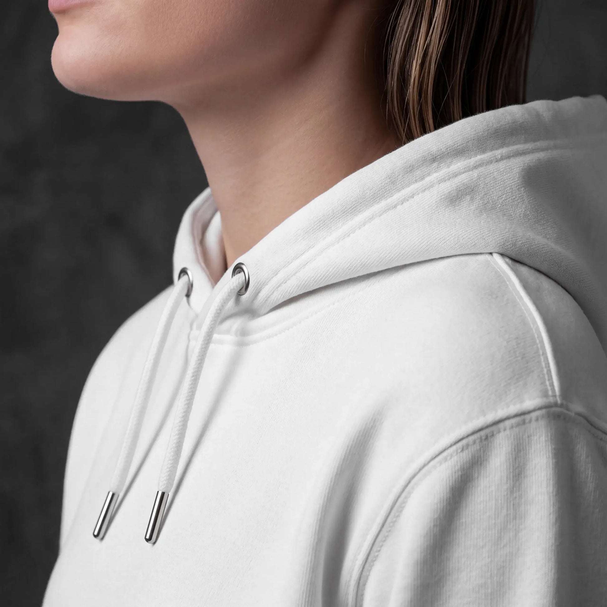 Details shot of hoodie