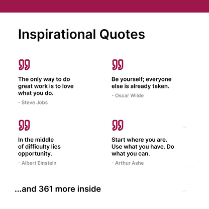 QR Code Daily Inspiration Mug: 365 Unique Morning Quotes